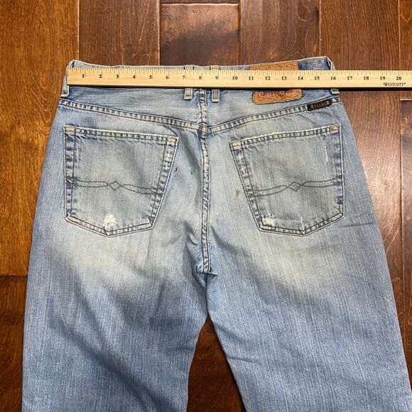 Lucky Brand Vintage Dungaree Fit Light Wash Denim Blue Jeans Men's Size 30 x 32 - Picture 6 of 8